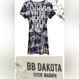 BB Dakota Steve Madden Not on My Wash Dress Tie Dye Size Small NWT